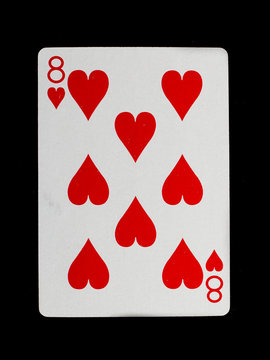 Playing card (eight)