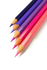 Purple Color Pencils