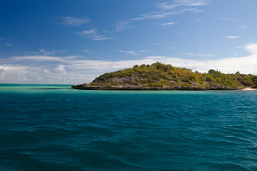 Fototapeta na wymiar Green Island à Antigua