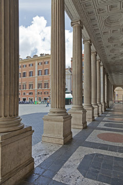Roma, palazzo Wedekind, veduta