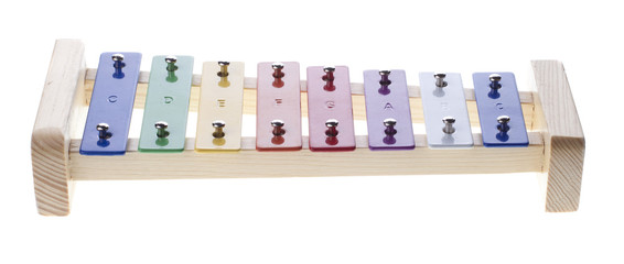Xylophone isolated