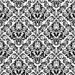 Damask seamless background