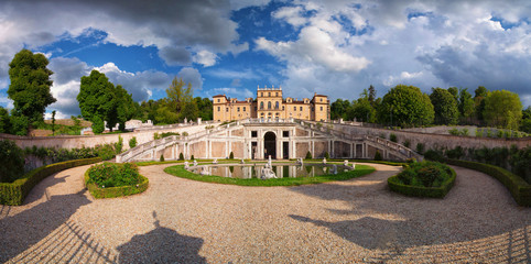 Villa della Regina, Torino, Italia (panorama)