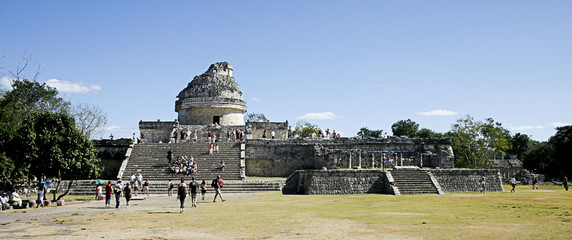 Observatorio Maya en Chichen Itzá