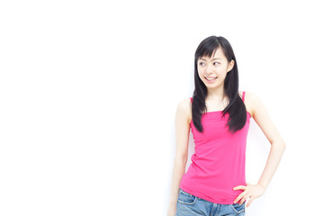 Obraz premium 笑顔の女の子