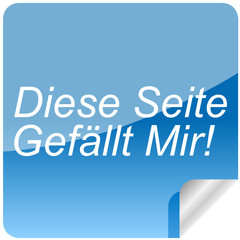 Sticker- Diese Seite Gefällt Mir!