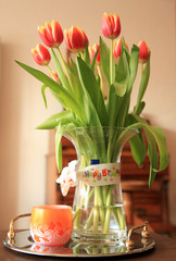 Happy birthday tulips