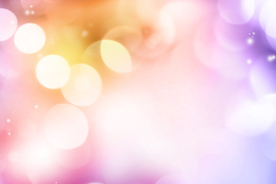Purple and orange blurs abstract background