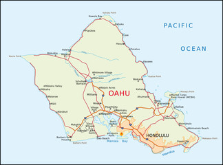 Obraz premium Oahu Hawaii