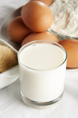 milk sugar egg products
