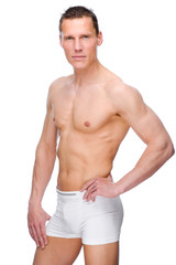 Fototapeta premium Man with underwear