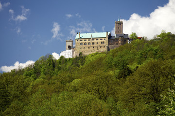 Fototapeta na wymiar Wartburg w Eisenach