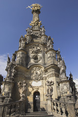 Fototapeta na wymiar Kolumna Trójcy Przenajświętszej w Ołomuńcu (Czechy)