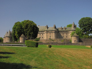 Fototapeta na wymiar Château de Pompadour, Corr?ze, Limousin, Périgord
