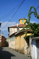Fototapeta na wymiar Ulica i Szkodra, Albania
