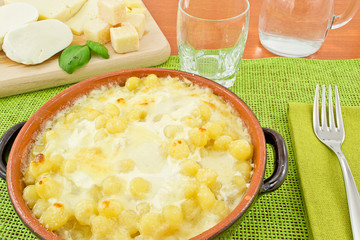 gnocchi ai quattro formaggi