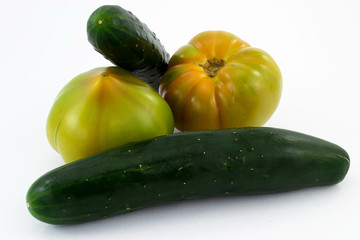 pomodori e cetrioli