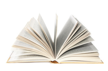 Opened book