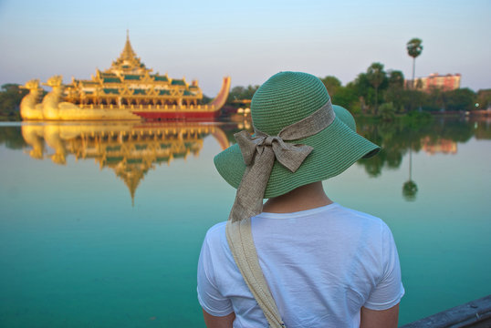 tourist in Burma