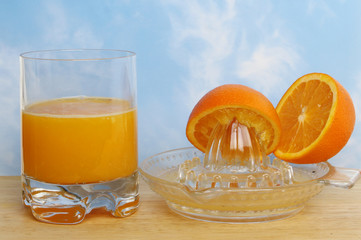 Fresh orange juice