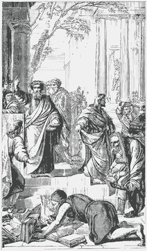 Ephesians Burn The Book After The Preaching Of The Apostle Paul