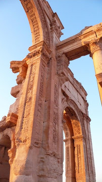 Arco monumental de Palmira, Syria