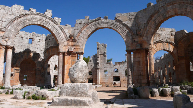 Basílica de San Simeón, Deir Samaan, Syria