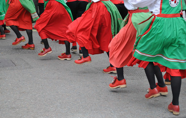 Morris dancers feet