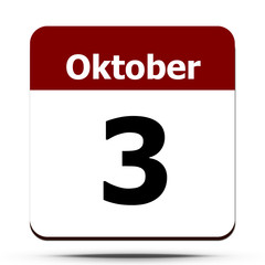 Kalender - Oktober 3