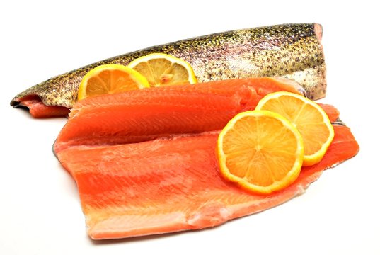 Filetes de trucha