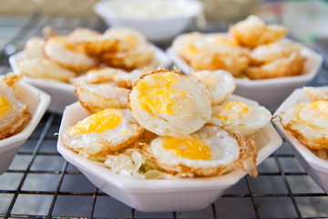 kind of Thai style dessert with Quail eggs