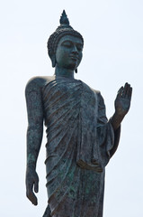 Fototapeta na wymiar big image of buddha in thailand