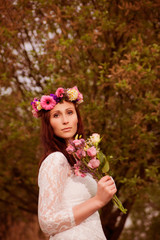 Fototapeta premium romantic girl