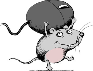 cartoon two mouse