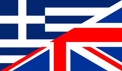 uk greece flag