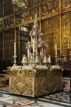 Paso de la Custodia, Corpus Christi en Sevilla