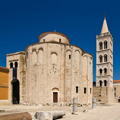 Fototapeta na wymiar Kościół św Donat w Zadar, Chorwacja