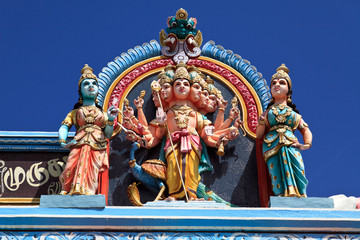 Fototapeta na wymiar Tempel Vadapazhanee Murugan Kovi