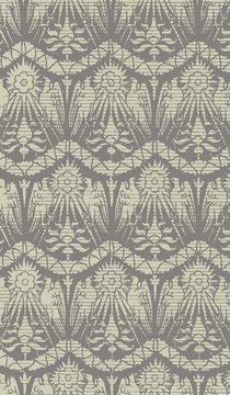 The pattern on antique paper