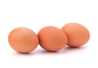 three eggs