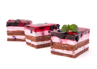 Delicious  cake piece