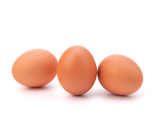 three eggs