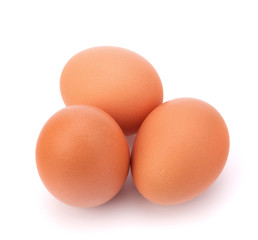 three eggs