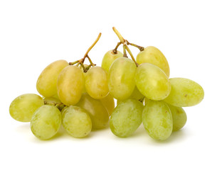 Perfect bunch of white grapes