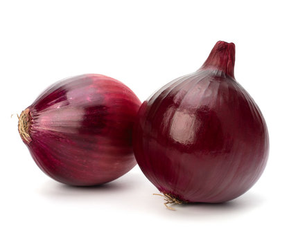 Red onion tuber