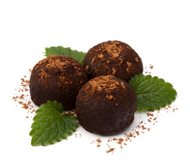 Chocolate truffle candy