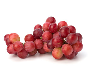 Perfect bunch of red grapes