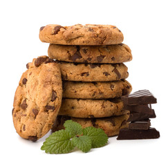 Chocolate homemade pastry cookies