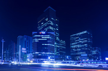 Hi-rise building  in Seoul, Korea.