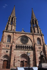 Fototapeta na wymiar Katedra Obernai